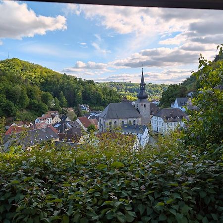 Hotel Pension Bluechersruh Bad Berneck im Fichtelgebirge Buitenkant foto