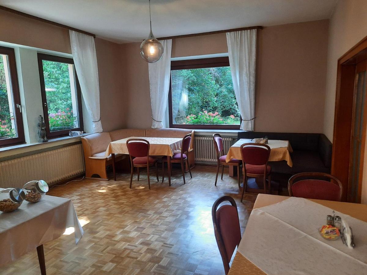 Hotel Pension Bluechersruh Bad Berneck im Fichtelgebirge Buitenkant foto