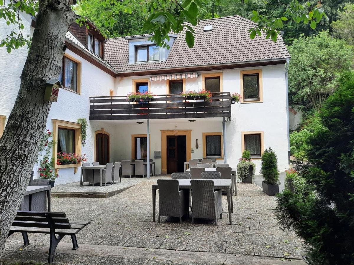 Hotel Pension Bluechersruh Bad Berneck im Fichtelgebirge Buitenkant foto