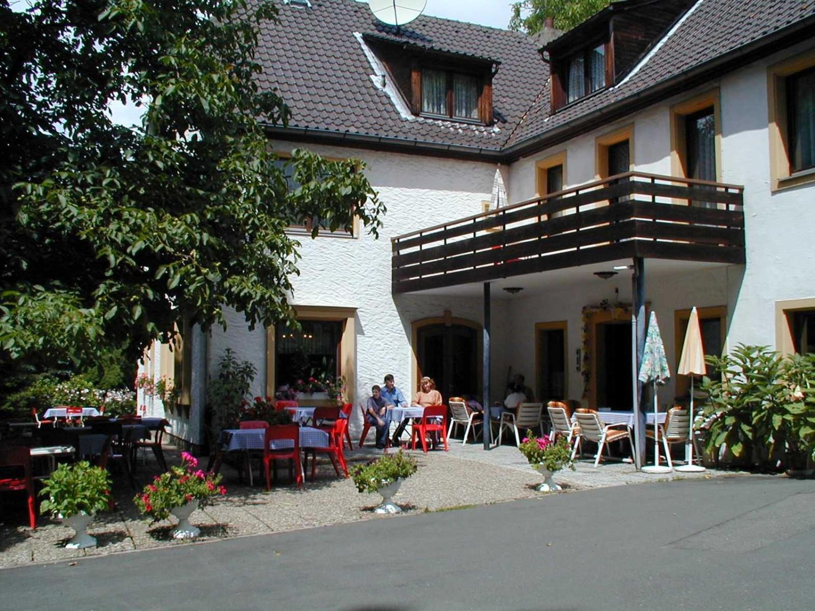Hotel Pension Bluechersruh Bad Berneck im Fichtelgebirge Buitenkant foto